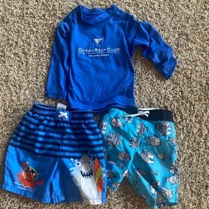 Boys swimsuit set 18 month